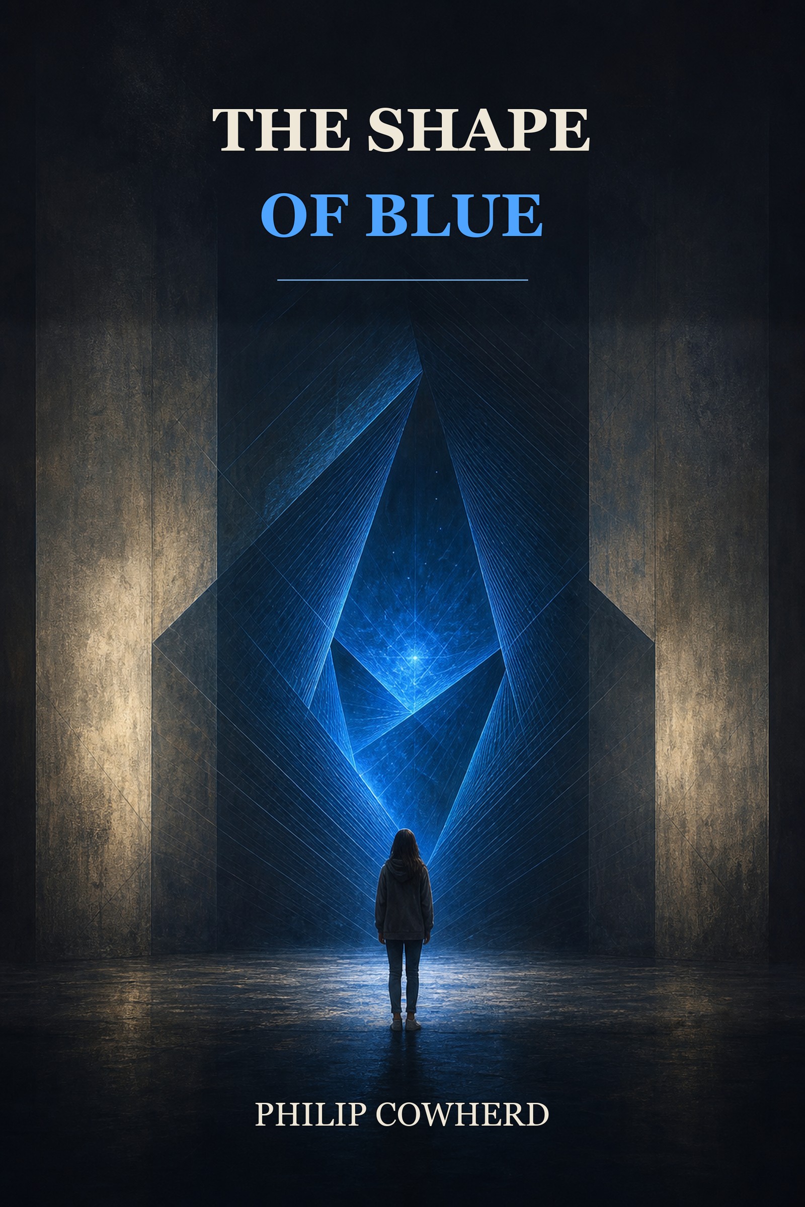 The Shape of Blue by Philip Cowherd, book cover
